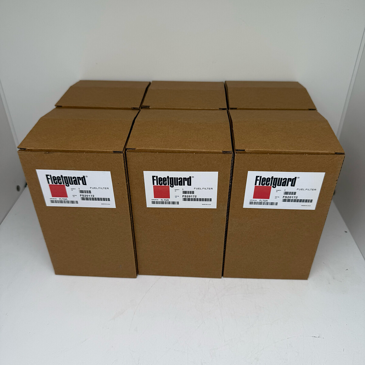 NEW Fleetguard 6PCS FS20172 PACCAR K37-1029Cummins Fuel Filter Water Separator