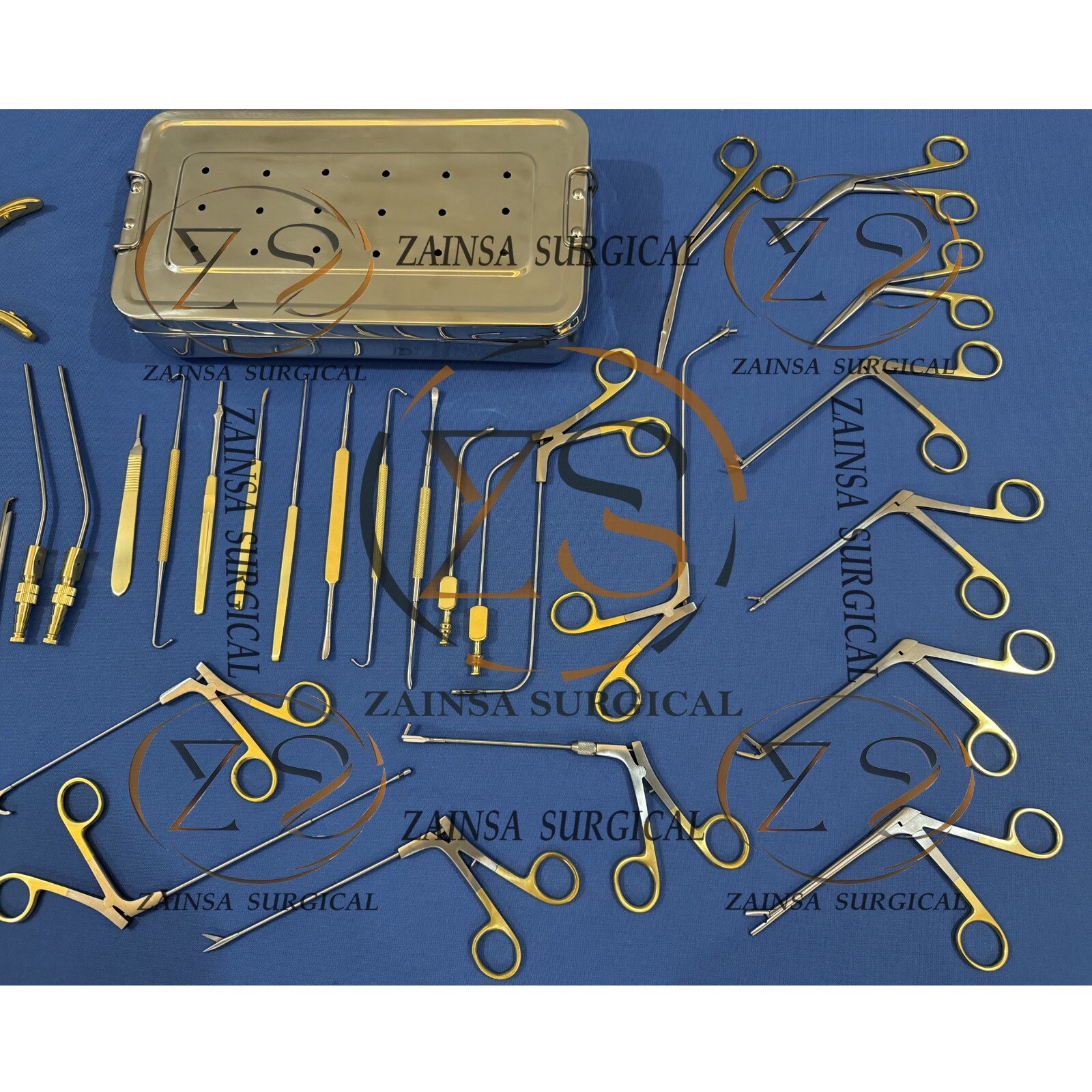 Fess Instruments Set Endoscopic Sinus Surgery A+ German Steel ENT Instruments Se