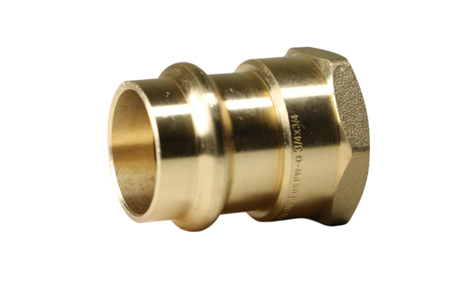 25 Pack XFITTING 3/4" Press Female Adapter, Press Fit Female , Lead Free Brass