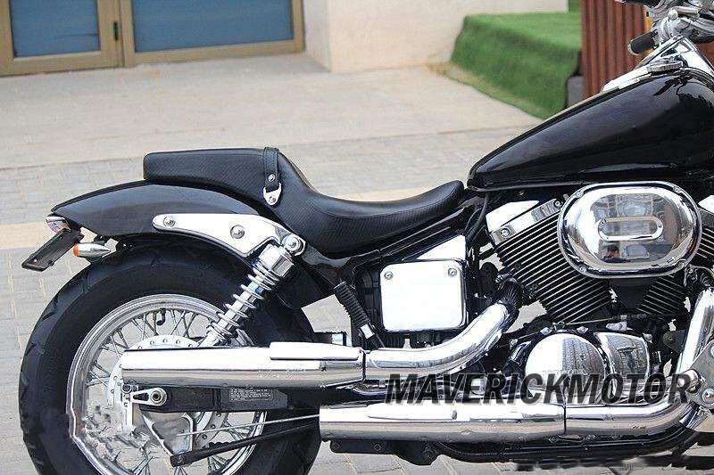 Battery Side Cover For Honda Shadow Spirit VT750 DC 2000-2009 Black Widow 00-07