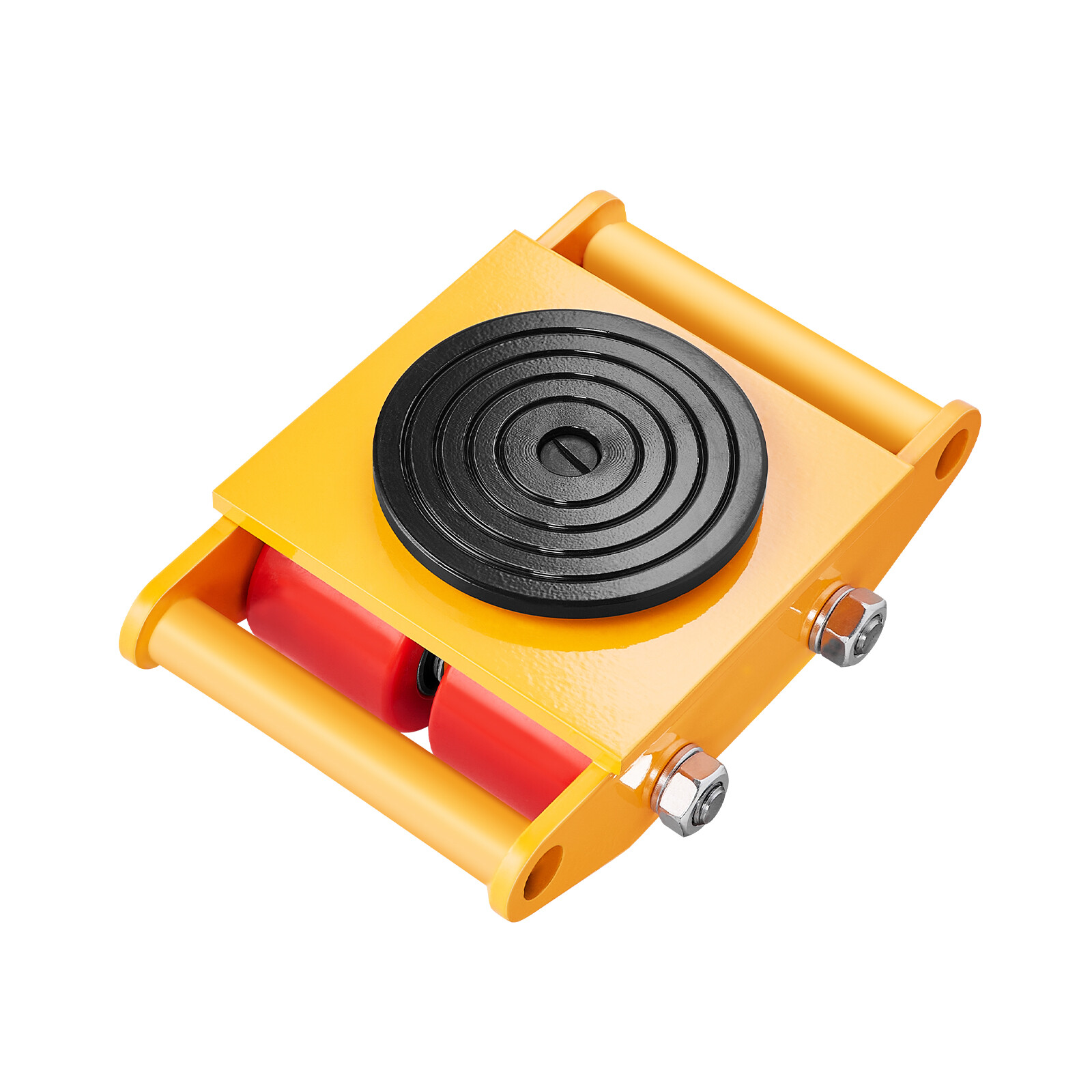 Machine Skate 13228 lbs 6T Machinery Skate Dolly with Handle 360° Rotation