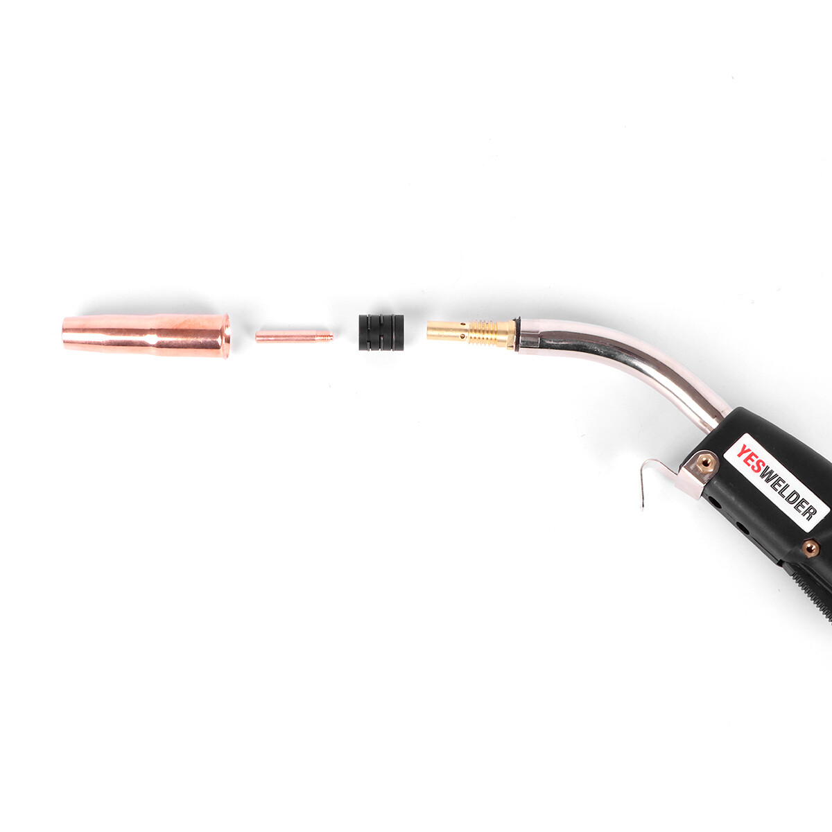 15ft 250A Replacement MIG Welding Torch Gun for Tweco #2, Miller M25 169599