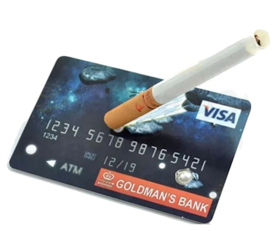 Floating Cigarette On Credit Card Magic Trick