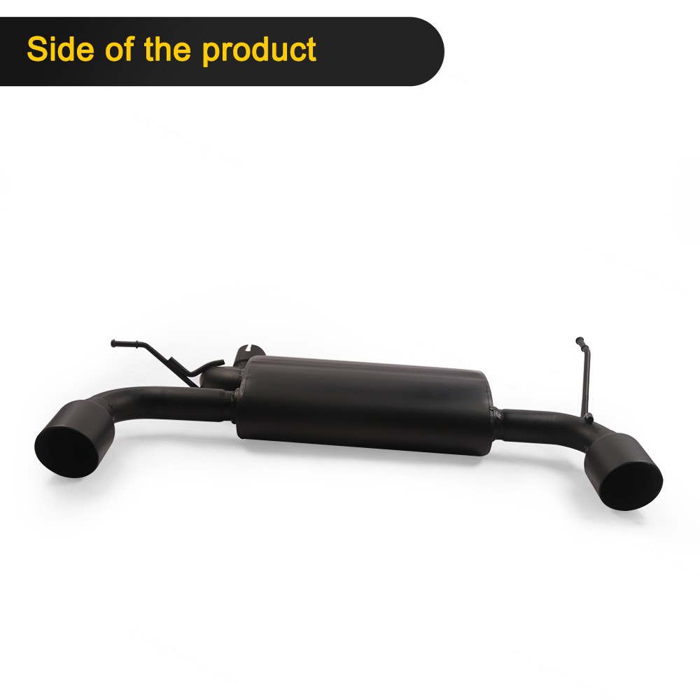 Exhaust Muffler System For 2007-2017 Jeep Wrangler JK 2/4Door Dual Axle Back