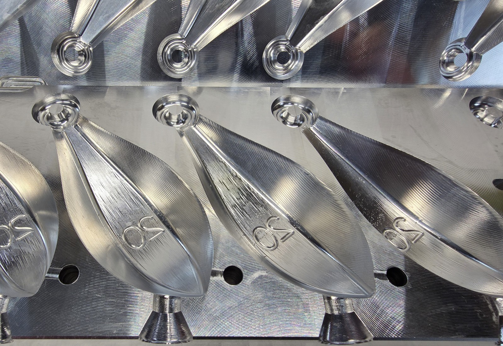 20 oz Bank Sinker 10 Cavity Production Mold