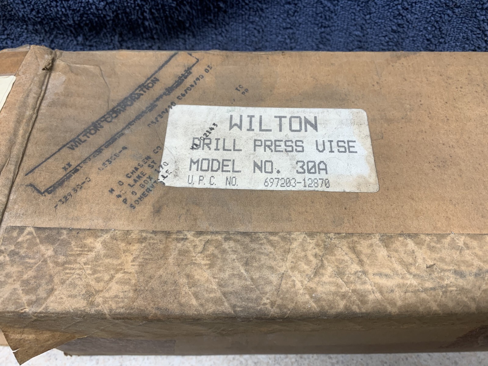 Machinist Tool: Wilton 3" Tilting Drill Press Vise (NEW OLD STOCK) 1990 NO30A