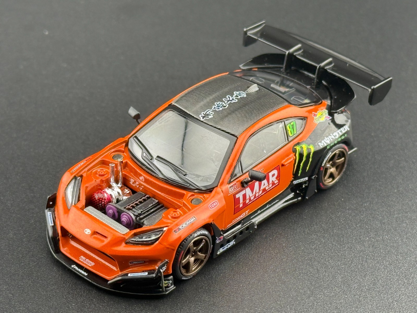 Pop Race Pandem Toyota GR86 DAIGO SAITO FORMULA DRIFT JAPAN 2022 640265 1/64