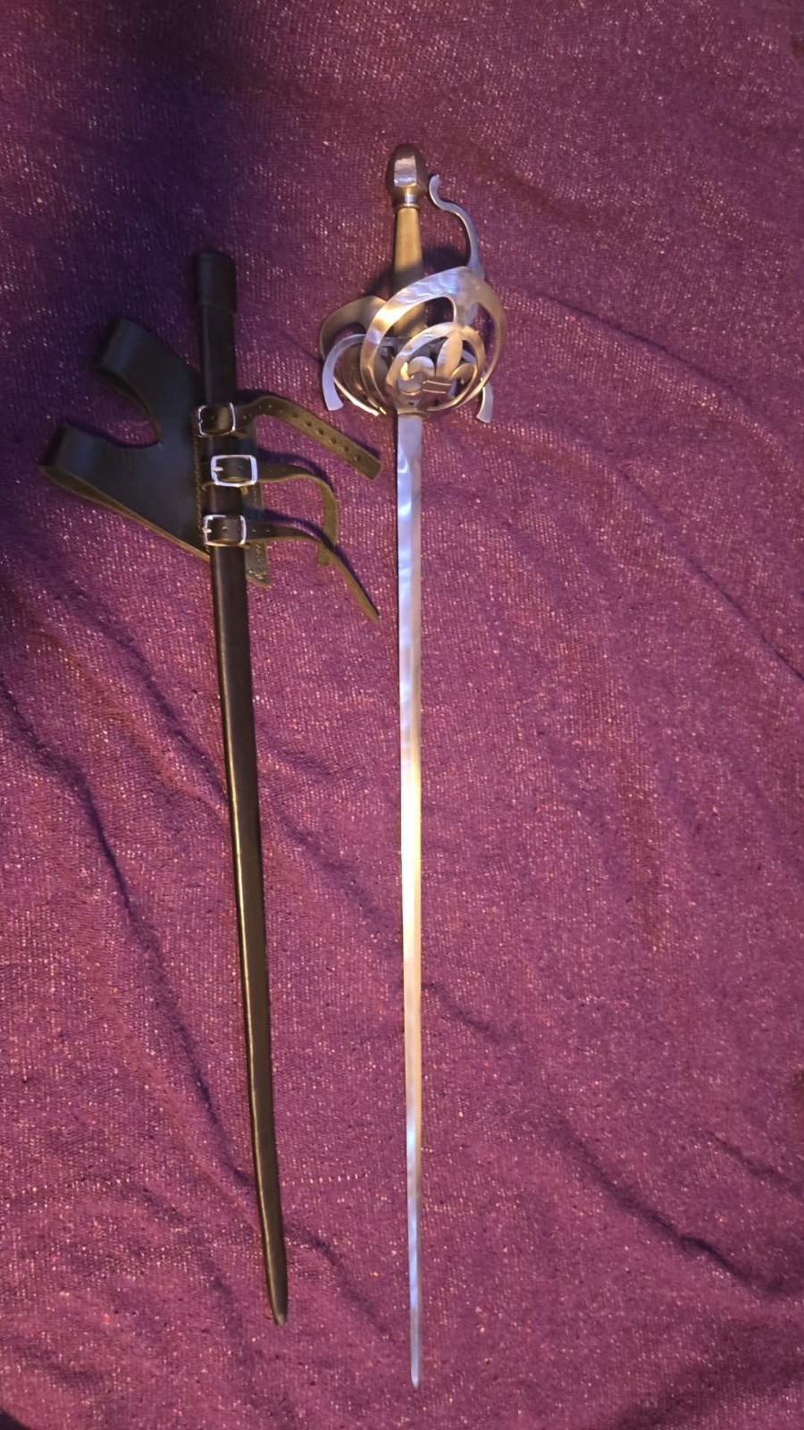 Rapier sword for stage use