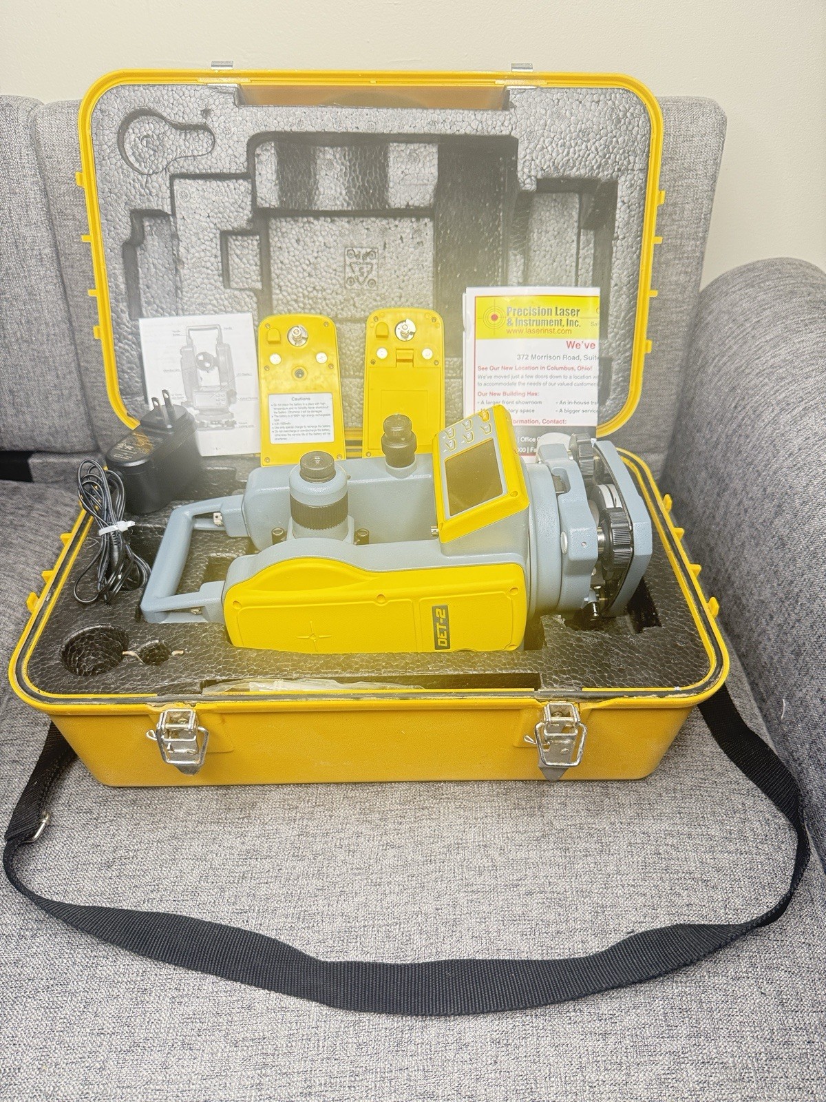 Spectra Precision DET-2 Digital Electronic Theodolite, a precision instrument