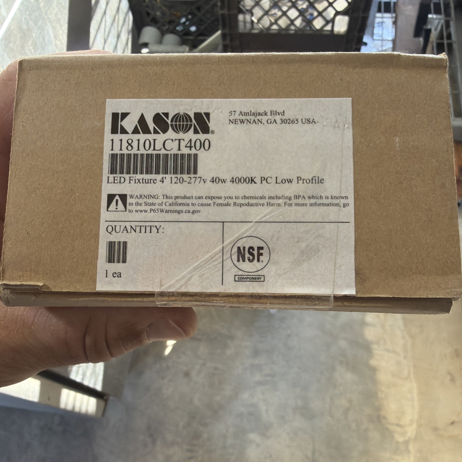 Kason® 11810LCT400 LED light Fixture