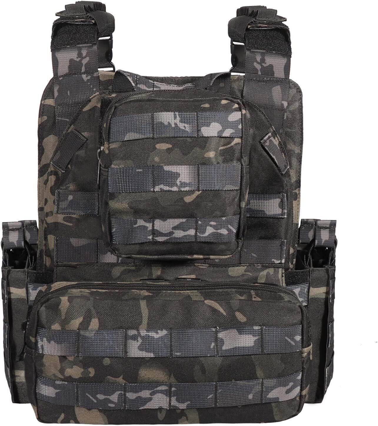 Urban Assault Shadow Ghost Camo Tactical Vest Plate Carrier