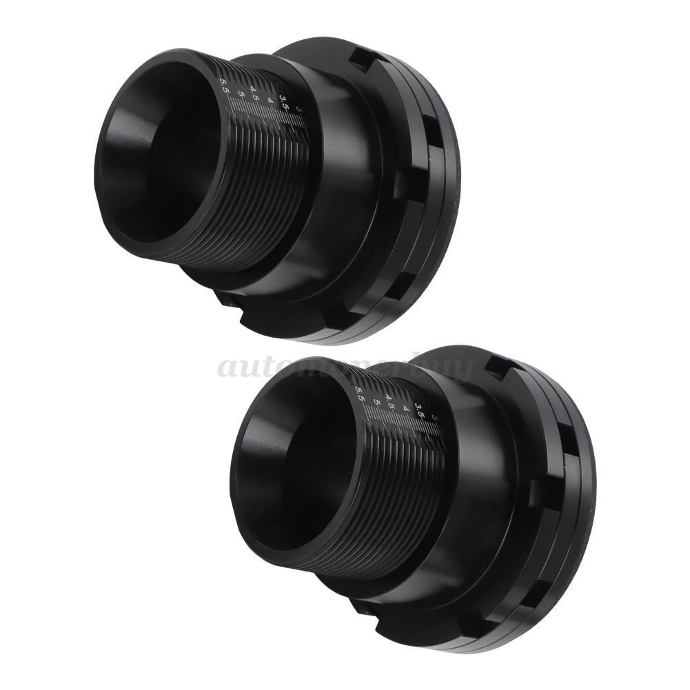 Pair 20-50mm Height Adjustable Rear Spring Perche Lowering For BMW E36, E46 & M3