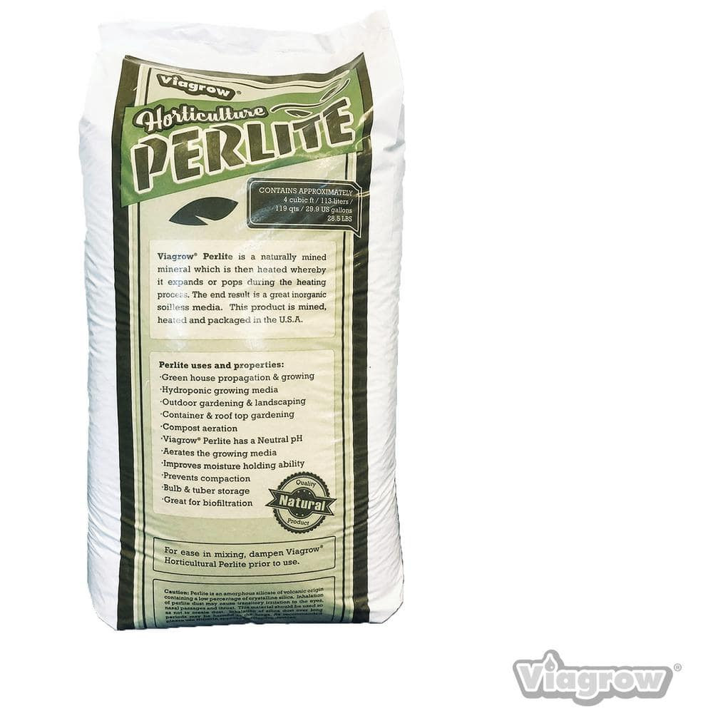 New 4 Cu. Ft. Perlite Gardening Greenhouse Growing Media Compost Aeration
