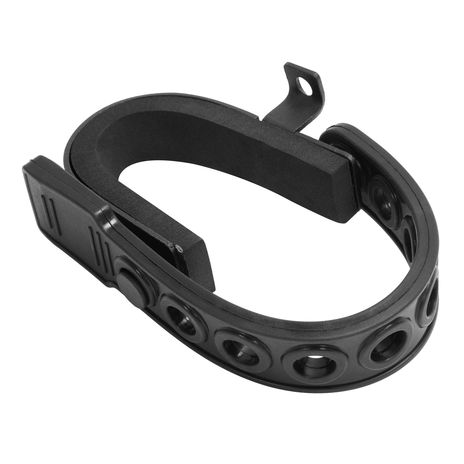 Powder Coated Rubber Gun Rack Straps 2 Pack For Seat Back MOLLE Panel Mounting