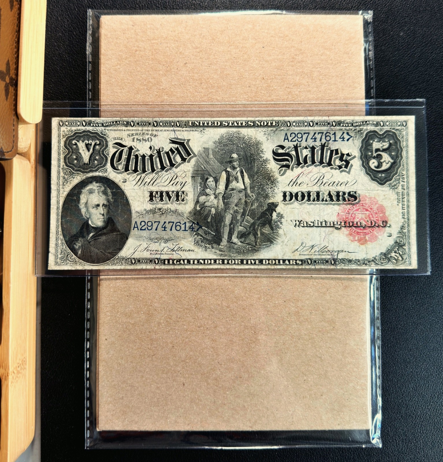 Fr. 80 1880 $5 Legal Tender - VF Comment