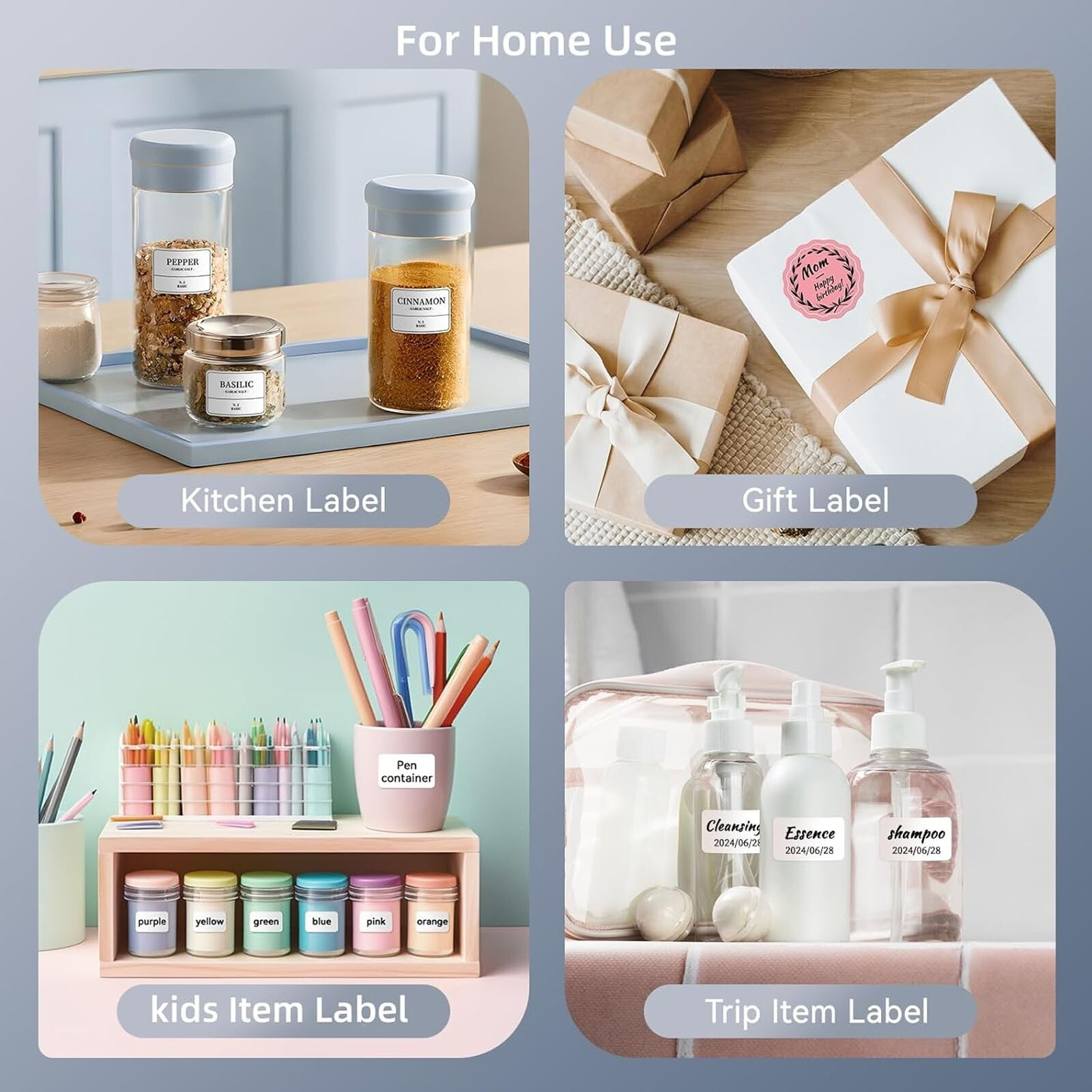 NIIMBOT B1 Label Maker Machine with Tape Portable Bluetooth Thermal Printer