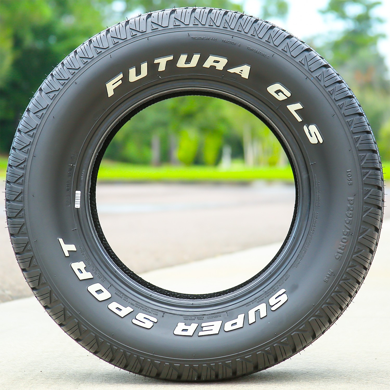 4 Tires Futura (by Cooper) GLS Super Sport 295/50R15 105S AS A/S All Season