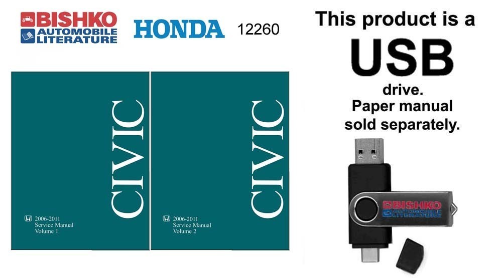 2006-2011 Honda Civic Factory Shop Service Manual