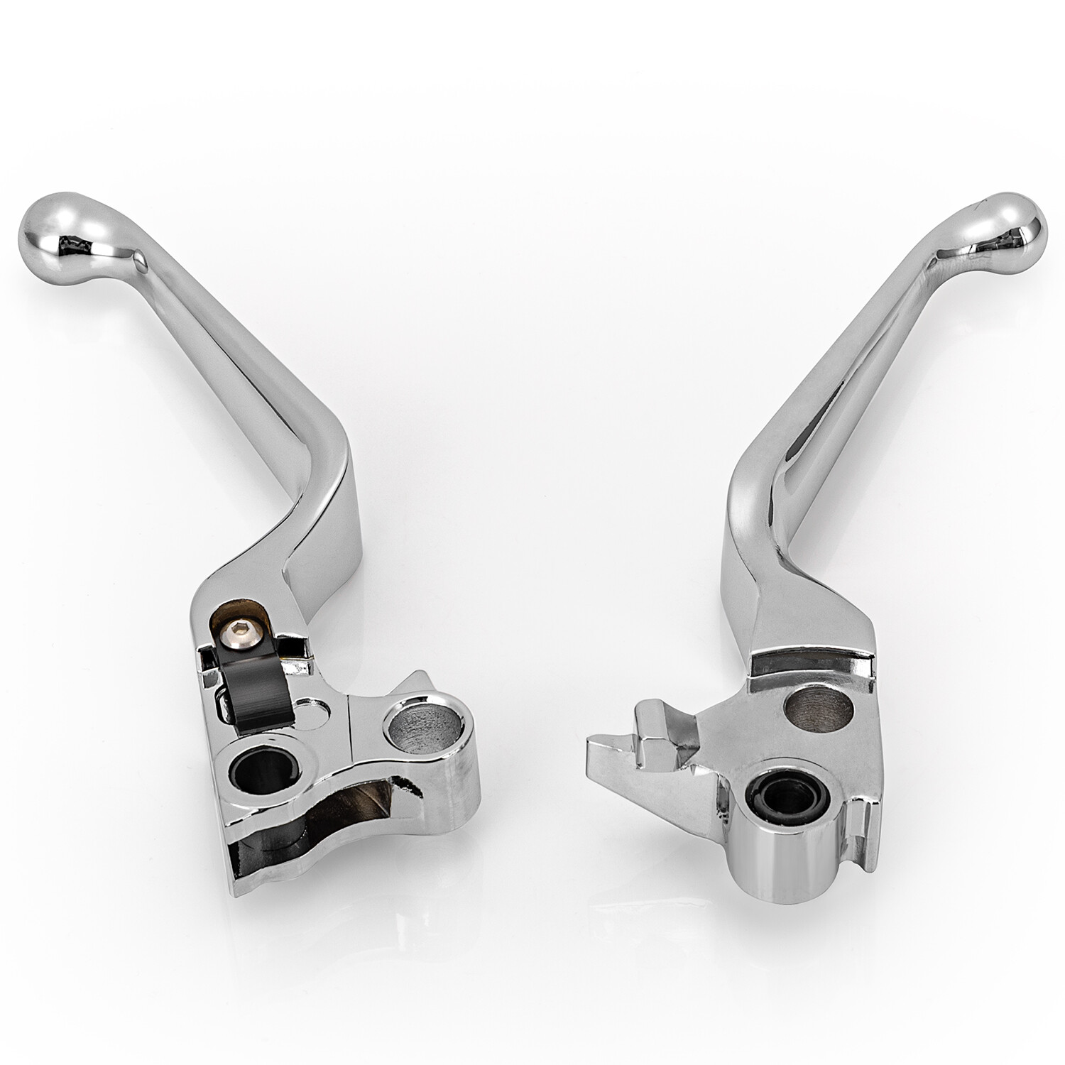 NEW Chrome Clutch Brake Lever Hand Levers Handbrake For Harley Road King Softail