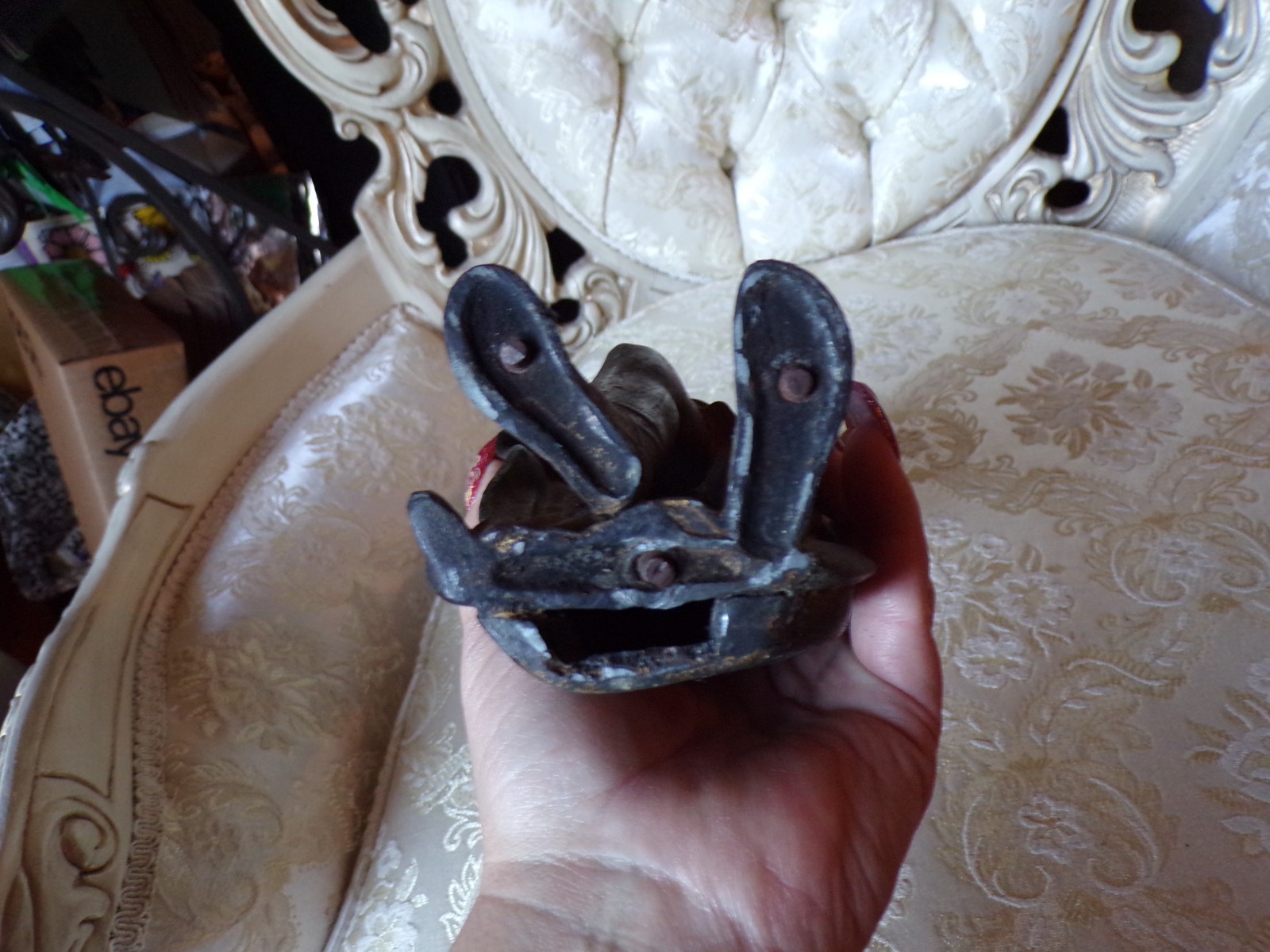 Antique Bronze Roman Solider