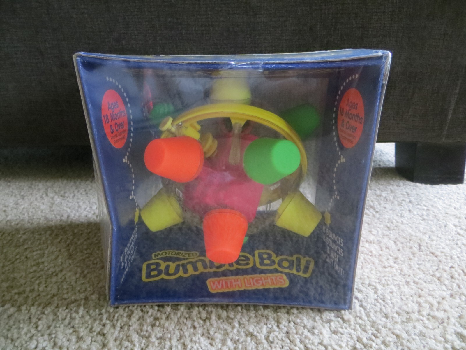 ERTL MOTORIZED BUMBLE BALL WITH LIGHTS - NEW IN SEALED PACKAGING