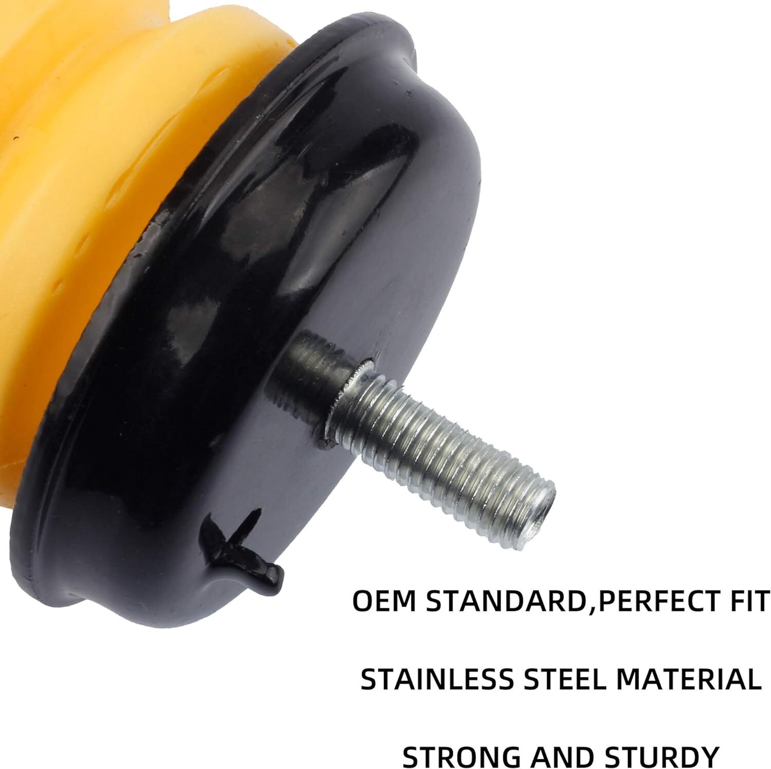 REAR FRAME LEAF SPRING BUMPER BUMP STOP For 99-06 SILVERADO 1500 HD 2*