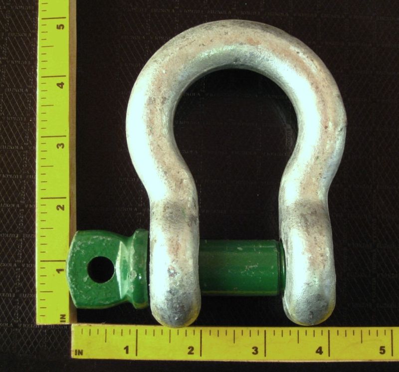 20x 3/4" Shackles Screw Pin Anchor D Ring Rigging Tow Rope Chain Cable 4 3/4 TON