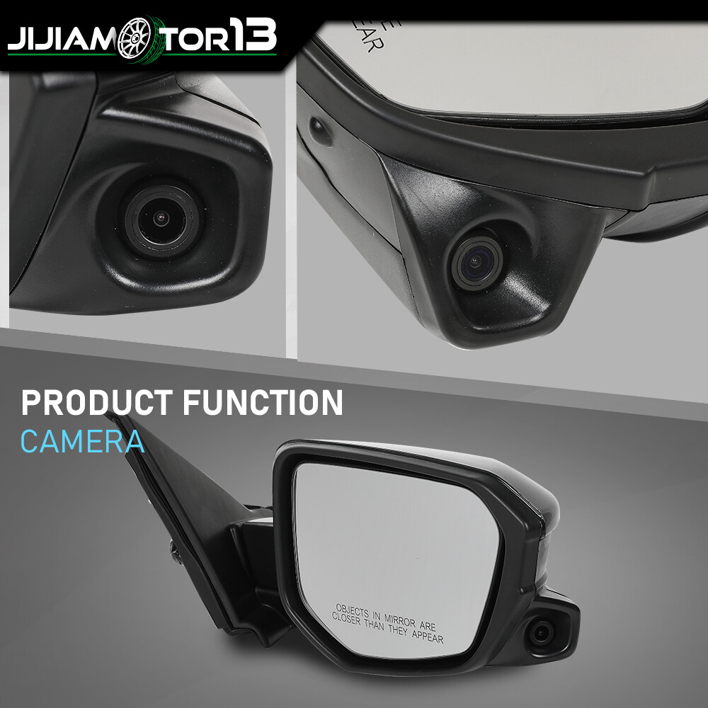 Fit For 16-20 Honda Civic Sedan Passenger Side Mirror Power Heated View Camera