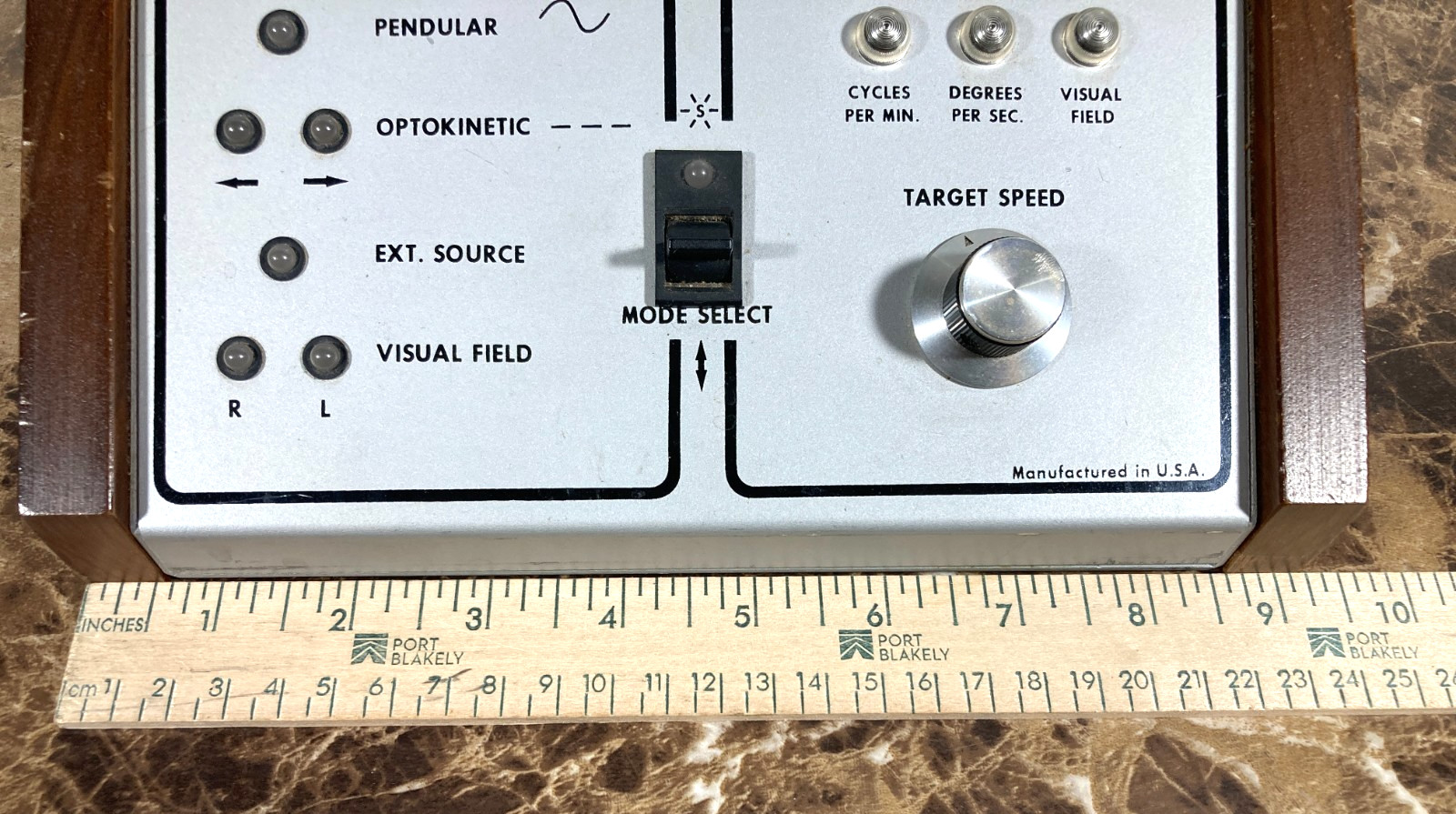 ICS Optical Stimulation Instrument NOS-30 Vintage Optometry Medical Equipment