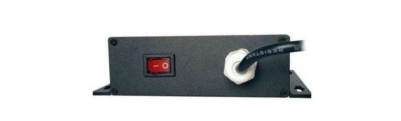 DV-AT1207M-D09 9 Port PTC Protected Wall Mount Power Supply 12V DC 7Amp