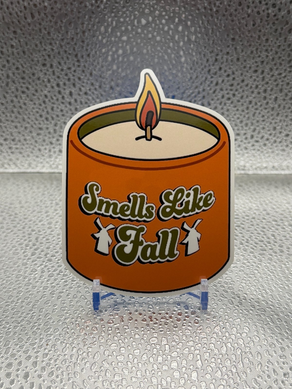 Dutch Bros App stickers Fall Candle, Peace Ice, Gondola, Oh My Gourd