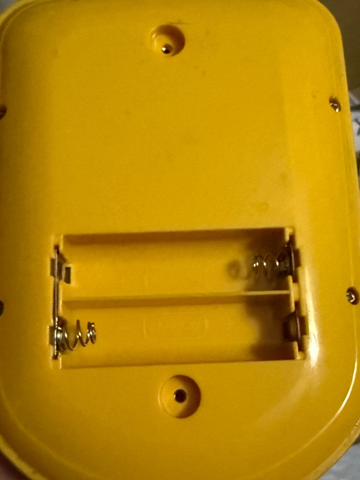 Radica Big Screen Solitaire Backlit Handheld Game Yellow 2008 Tested