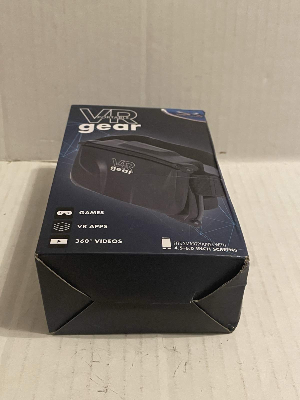 SOLARAY VR Portable Gear Compatible W/ iOS & Android (Damaged Box)