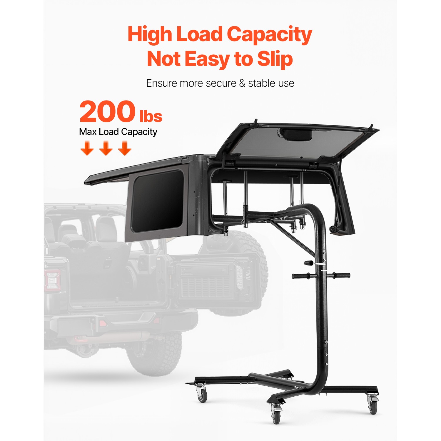 Hard Top Removal Lift for Jeep Wranglers YJ TJ JK JL & 4XE Ford Bronco 6 Gen+