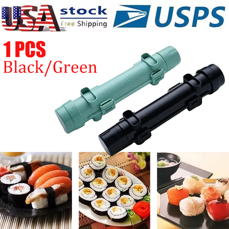 Sushi Bazooka Sushi Maker Kit, Sushi Roller Mold Food Grade Plastic Rice Vegetab