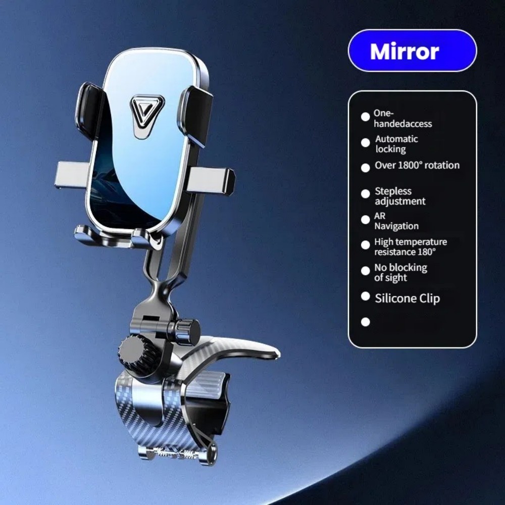 Universal 360° Car Phone Mount Holder For Cell Phone Samsung Galaxy iPhone Stand