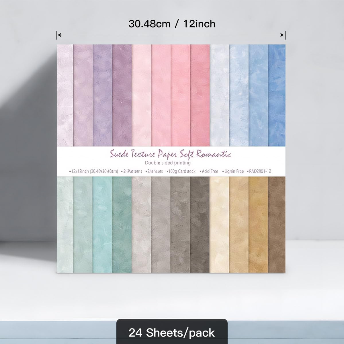 Scrapbook Paper Pack 12x12 inch Colorful Specialty Double-Sided Patterned Dec...