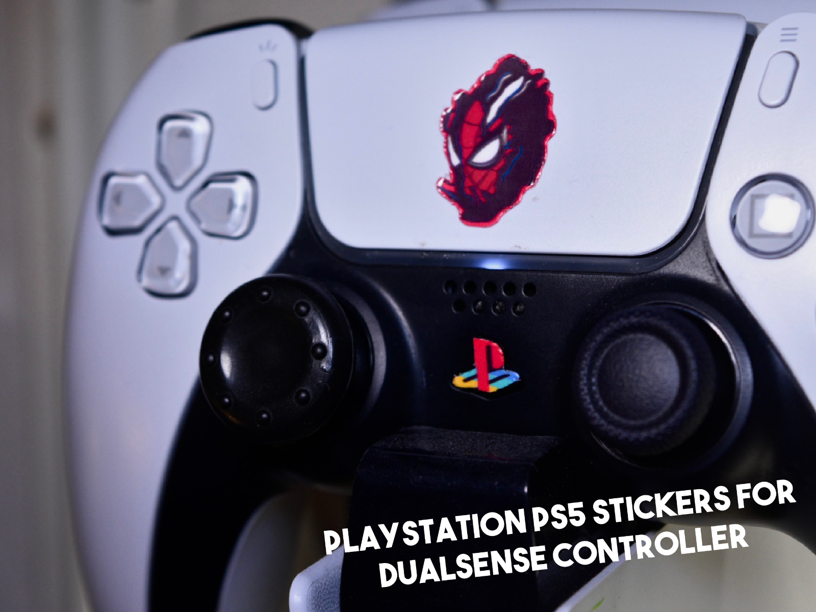 PlayStation 5 PS5 Pad Controller PS Power Button Vinyl Overlay Sticker PS Logo