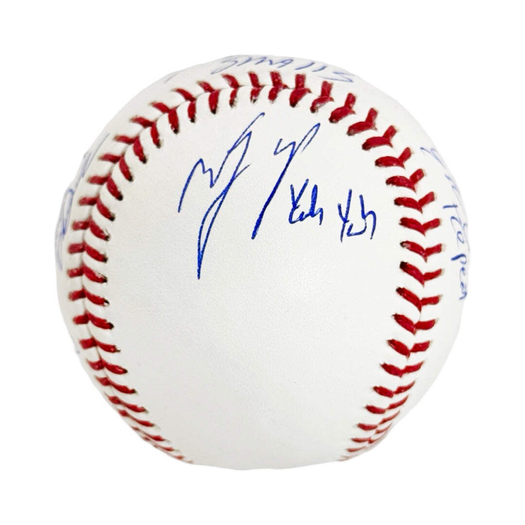 The Sandlot Cast Signed Rawlings Official Major League Baseball (Beckett)