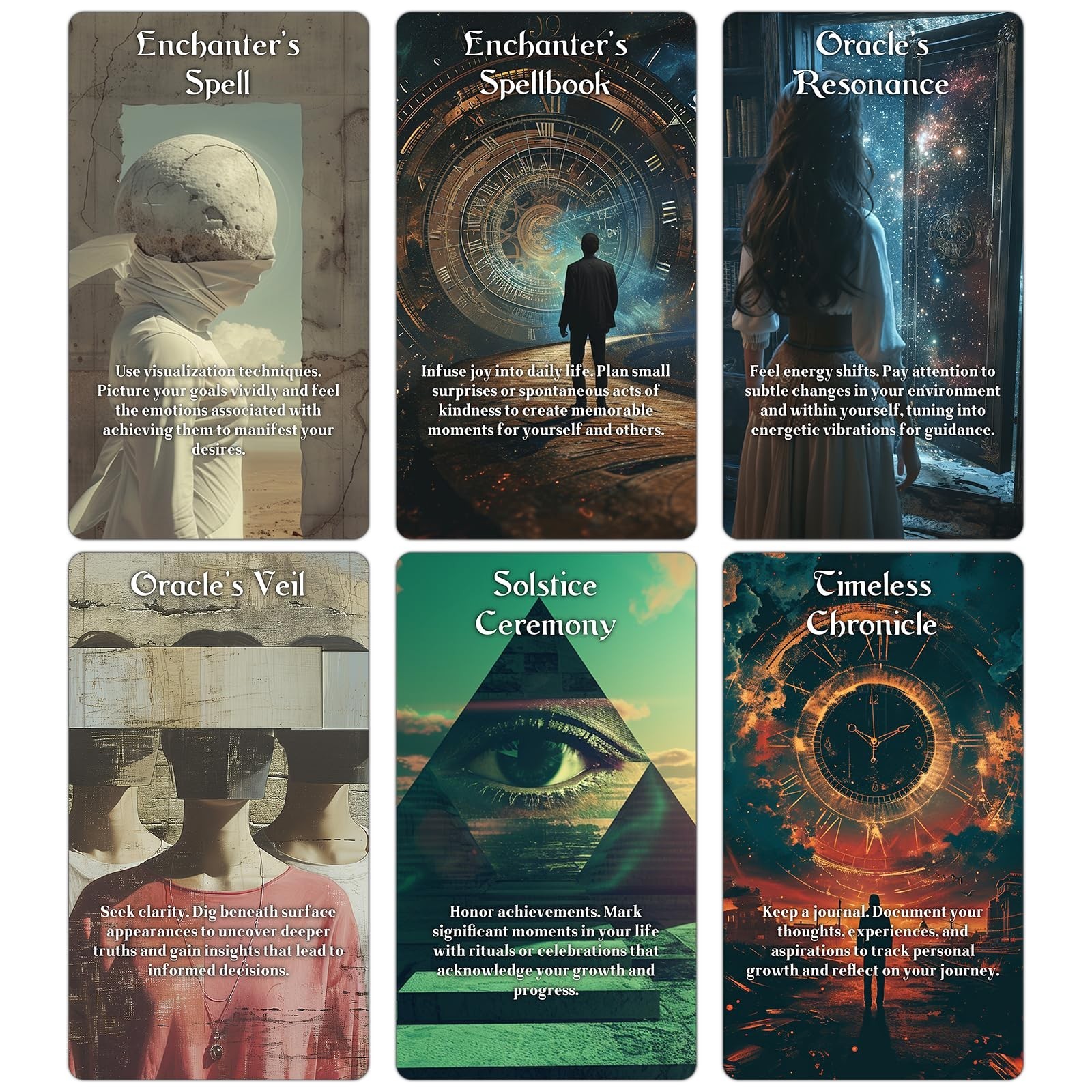 The Truth Oracle Cards, Revealing The Truth Oracle Deck with Meanings on Them...