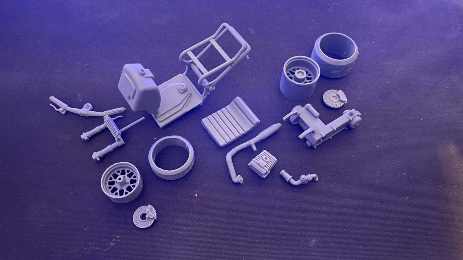 1:25-1:24 Scale Slammed Rukus Scooter Kit Resin printed