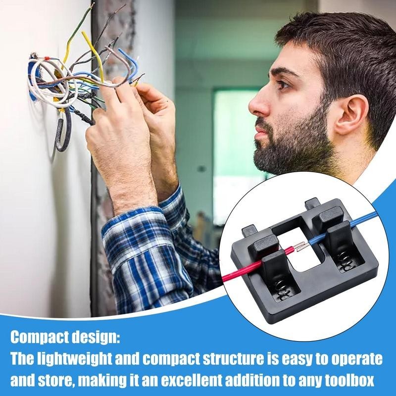 ABS Wire Fixture Welding Soldering Station Heat Resistant Clamp for Thin Cables