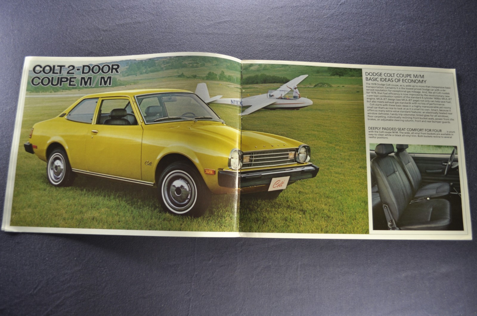 1978 Dodge Colt Brochure Coupe Sedan Wagon Mitsubishi Excellent Original 78