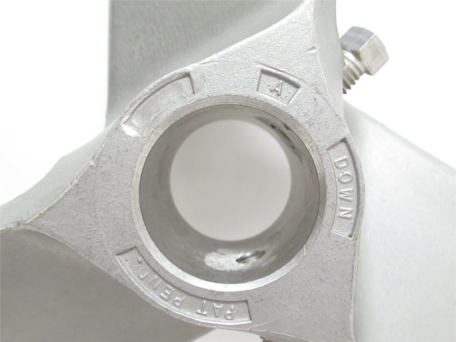 240527 New-No Box; MFG- MDL-UNKN-240527 Mucosa Mixer Impeller SS 1-1/2"ID 18"OD