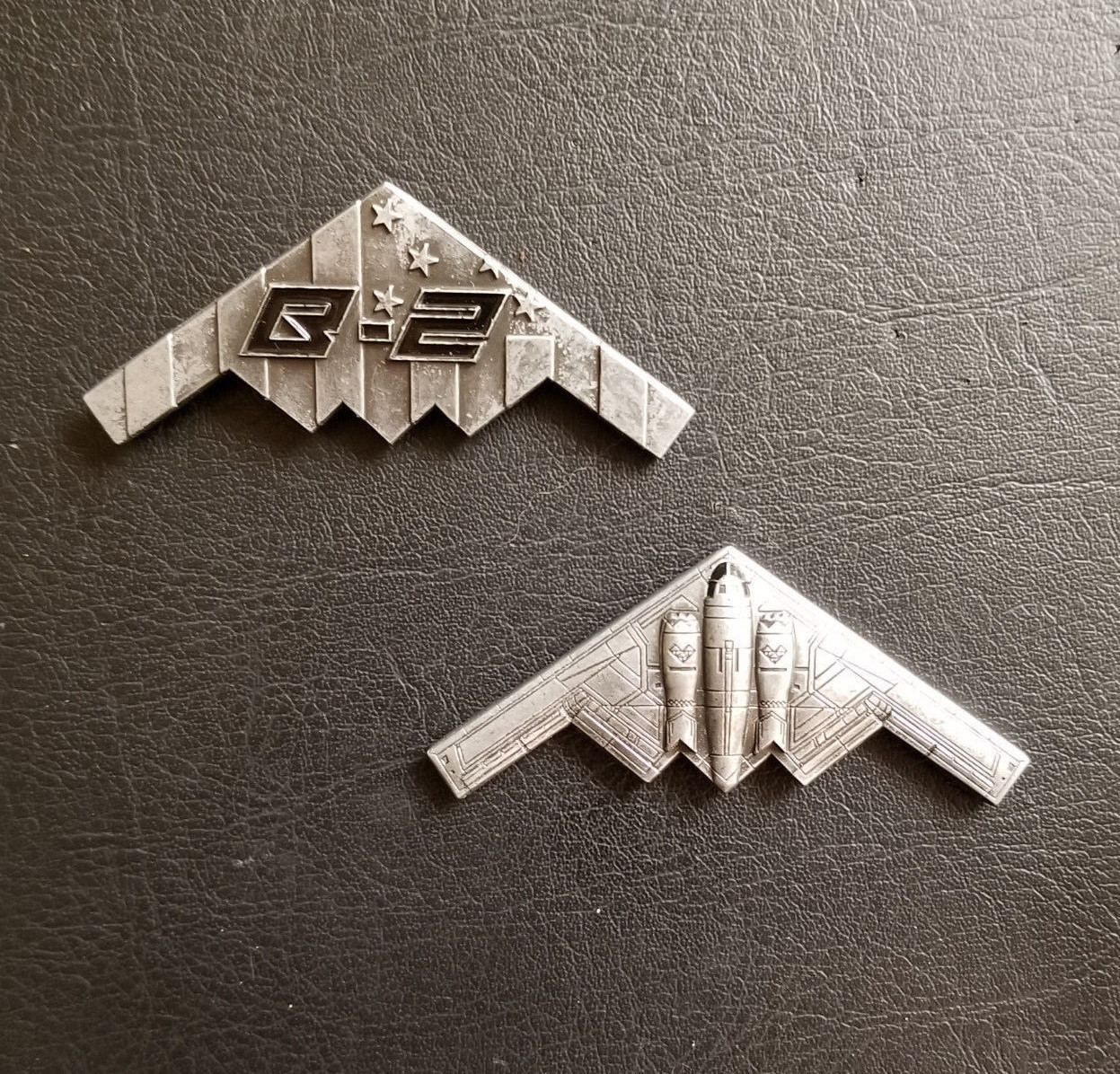 B-2 "Stealth" Spirit Bomber Military Aircraft Shaped Challenge Coin