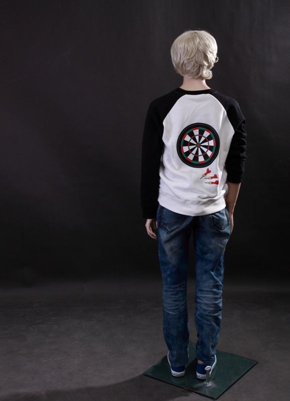 Realistic Preteen Teen Boy Mannequin 59" Fleshtone Fiberglass w/ Base