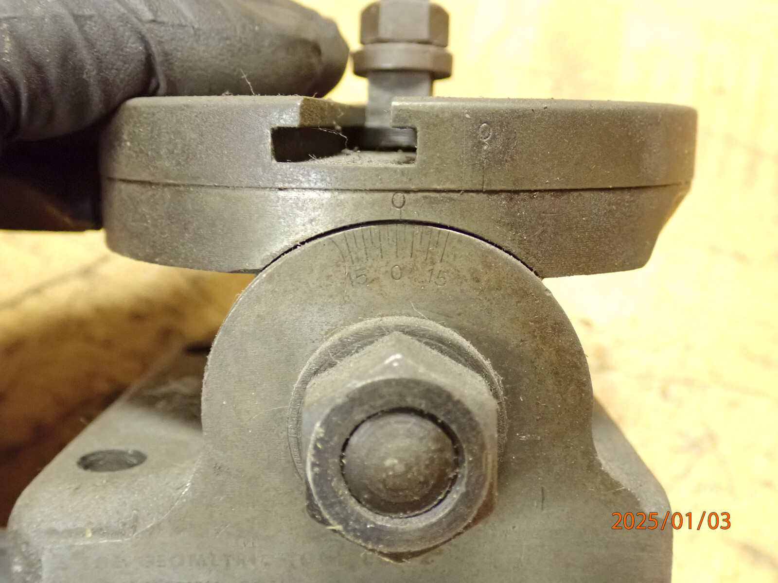 GEOMETRIC THREAD CHASER BLADE SHARPENING FIXTURE MACHINIST TOOLING