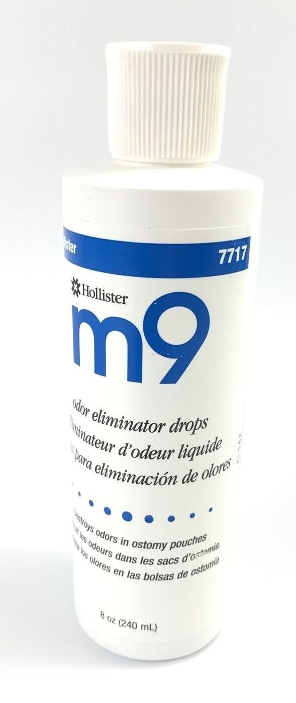 1 Hollister 7717 M9 Odor Eliminator Deodorant Drops 8 Oz. Expires 2027-30