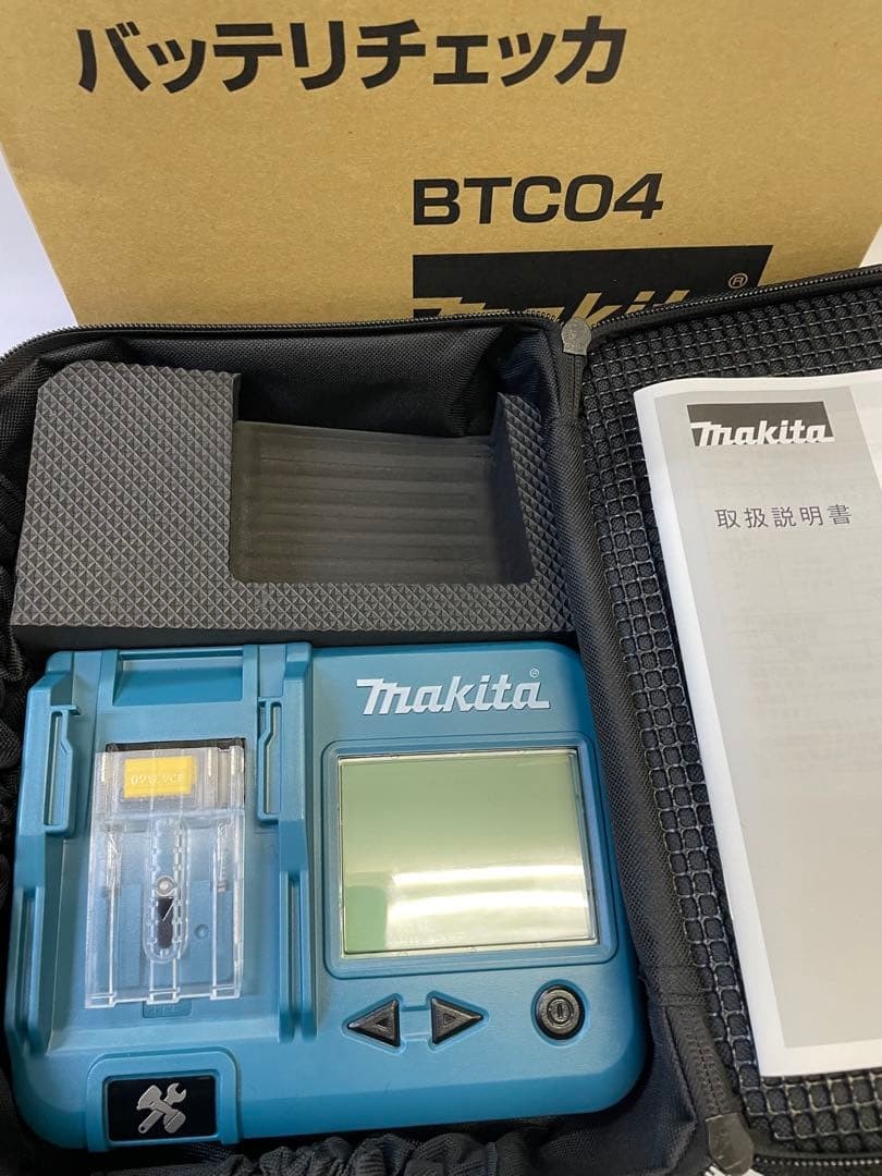 Makita BTC04 Portable Battery Checker A-61488 Genuine Japan Tool Accessory New