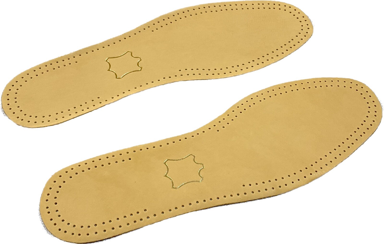 Genuine Leather Full Insoles Flat Shoe Inserts Comfort Four Seasons Men Women